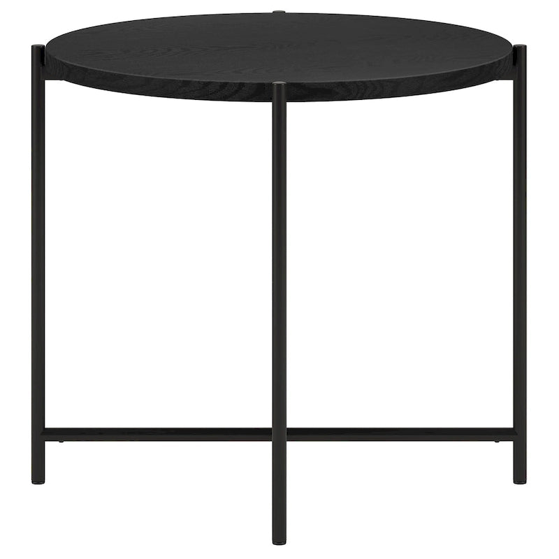 Round Side Table with MDF Top, 23.63" Wide