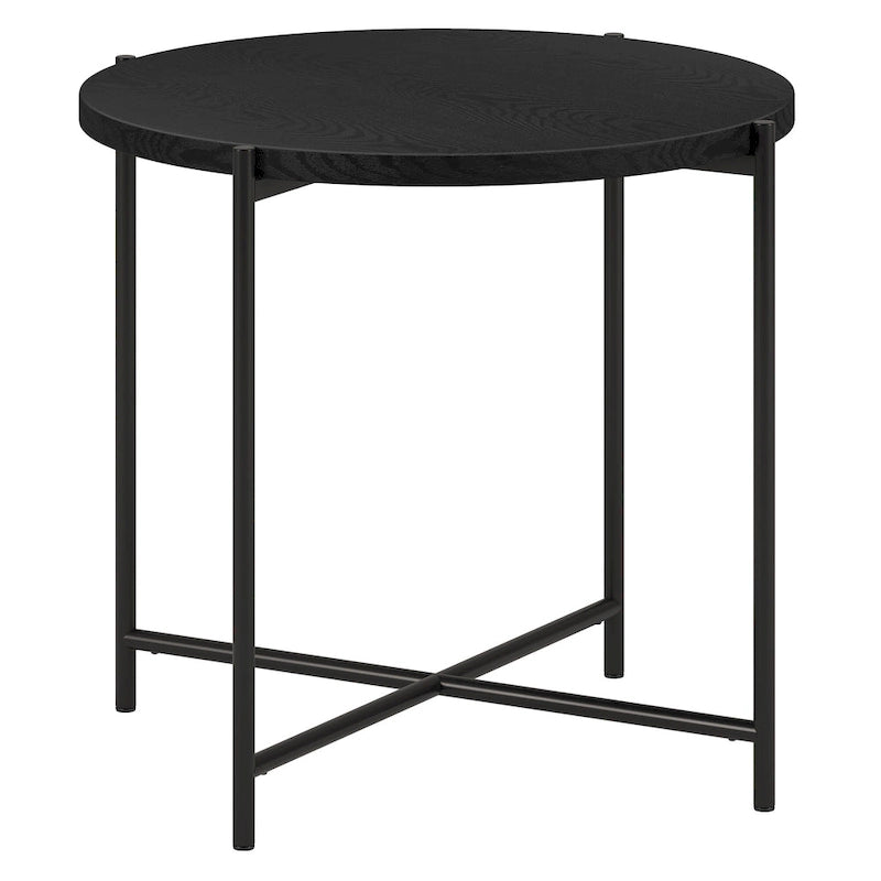 Round Side Table with MDF Top, 23.63" Wide