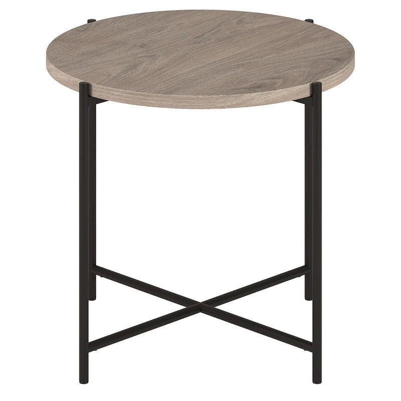 Round Side Table with MDF Top, 23.63" Wide