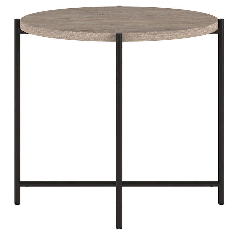 Round Side Table with MDF Top, 23.63" Wide