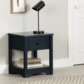 End Table with Drawer and Bottom Shelf