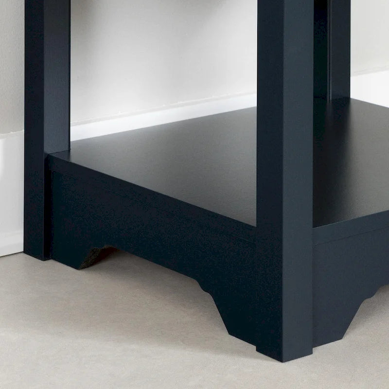 End Table with Drawer and Bottom Shelf