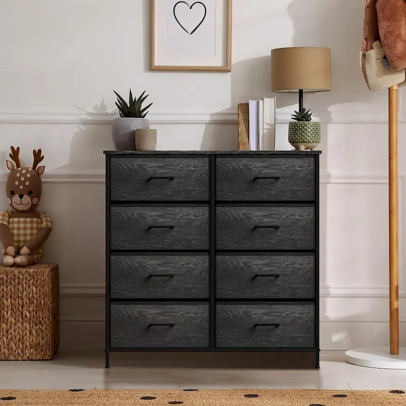 8-Drawer Fabric Dresser, Portable Chest of Drawers