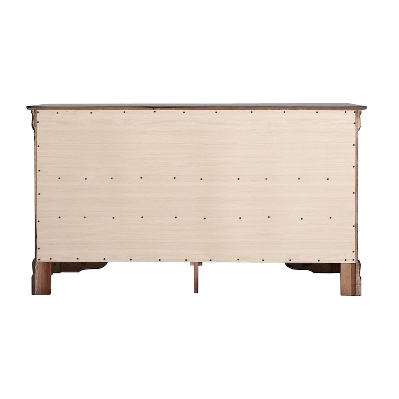 Bedroom Dresser with Real Wood Veneer and Dovetail Drawers