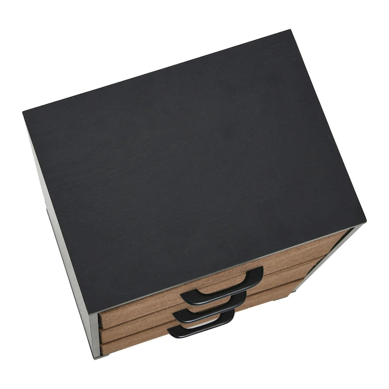 3-Drawer Dresser Nightstand Chest of Drawers