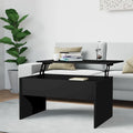 Lift-Top Coffee Table with Hidden Storage, 31.5" x 19.9" x 16.3"