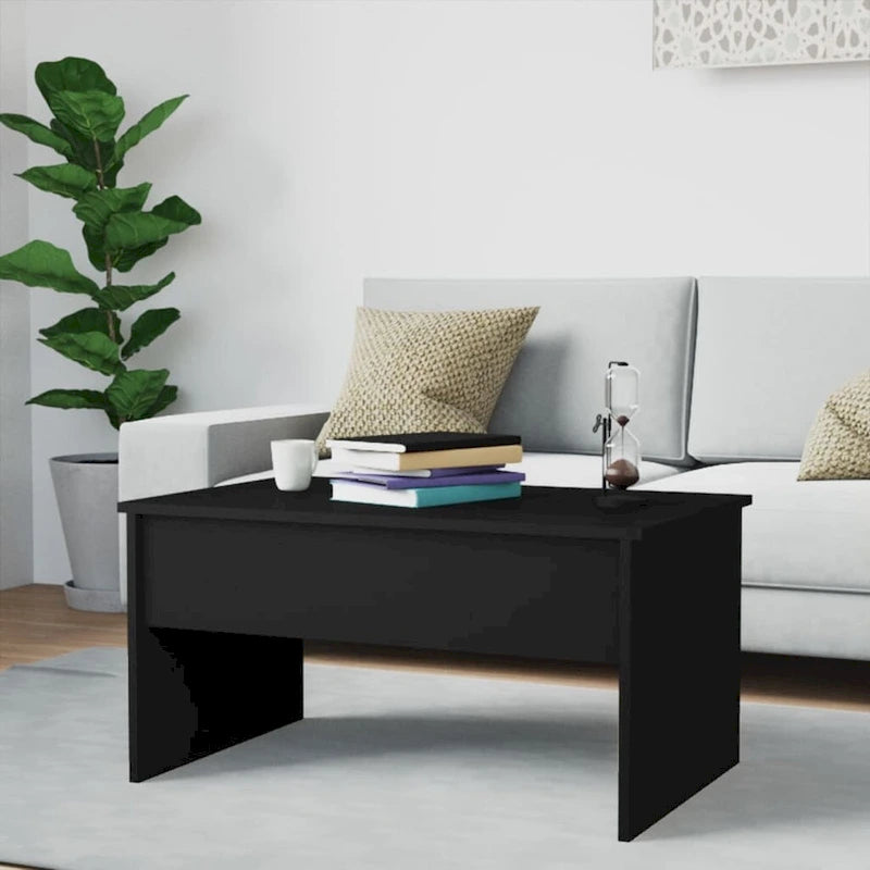 Lift-Top Coffee Table with Hidden Storage, 31.5" x 19.9" x 16.3"