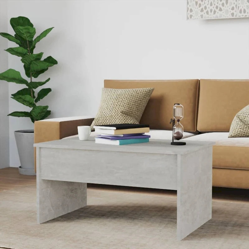 Lift-Top Coffee Table with Hidden Storage, 31.5" x 19.9" x 16.3"