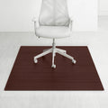 Bamboo Rectangular Chair Mat, 72" x 48"
