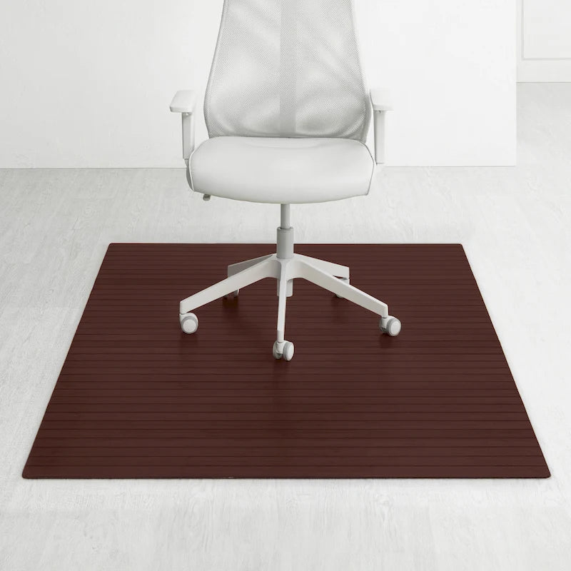 Bamboo Rectangular Chair Mat, 72" x 48"