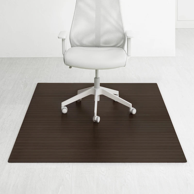 Bamboo Rectangular Chair Mat, 72" x 48"