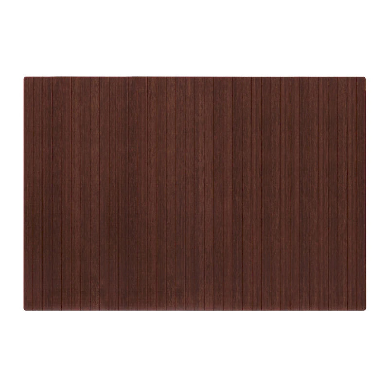 Bamboo Rectangular Chair Mat, 72" x 48"