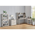Washed Gray 2-Drawer Lateral Filing Cabinet