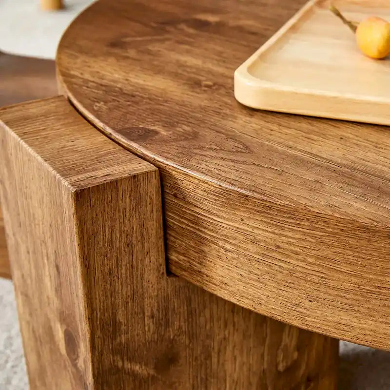 The Detachable Double-Decker Coffee Table,And The Detachable Design Can make The use of space more flexible